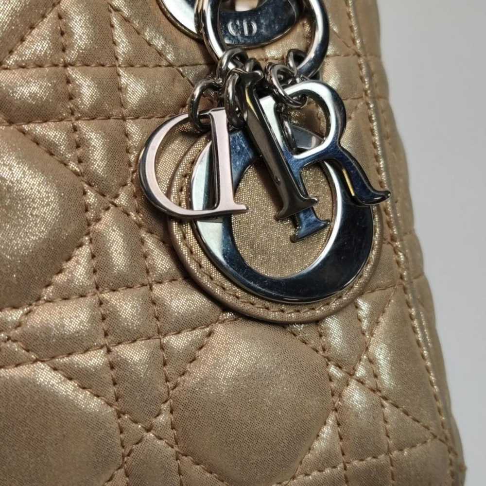 Dior Lady Dior cloth crossbody bag - image 11