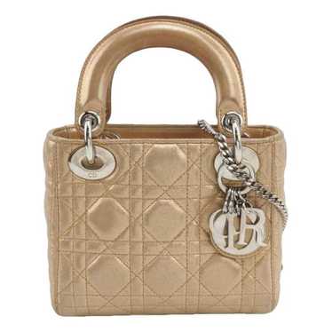 Dior Lady Dior cloth crossbody bag - image 1