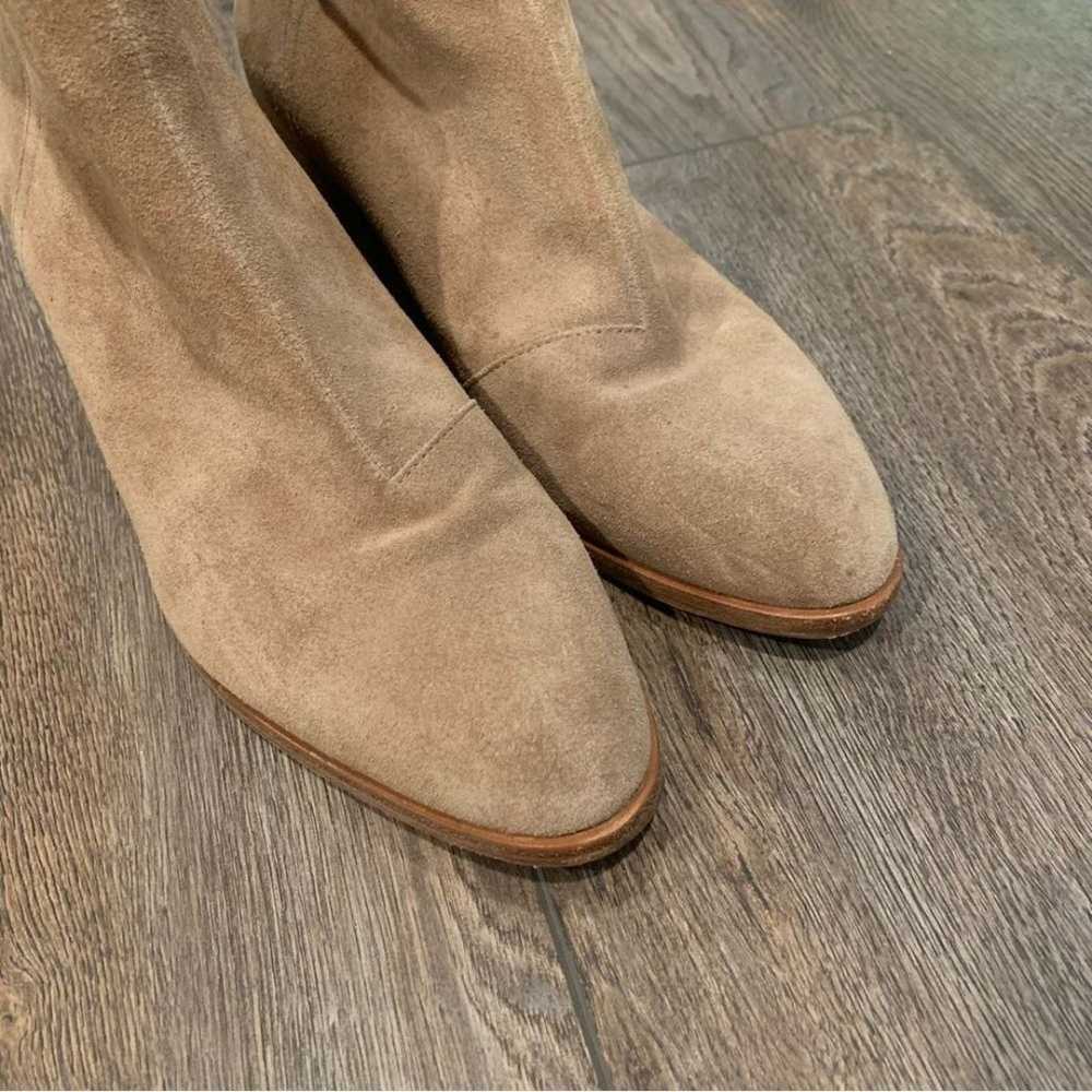 Rag & Bone Wesley Suede Ankle Boots Camel, Size 3… - image 2