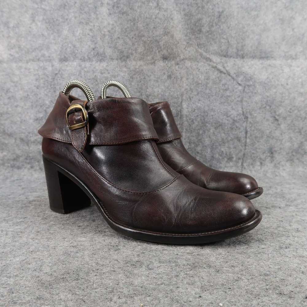 Manas Shoes Womens 38 Booties Fashion Leather Sta… - image 1