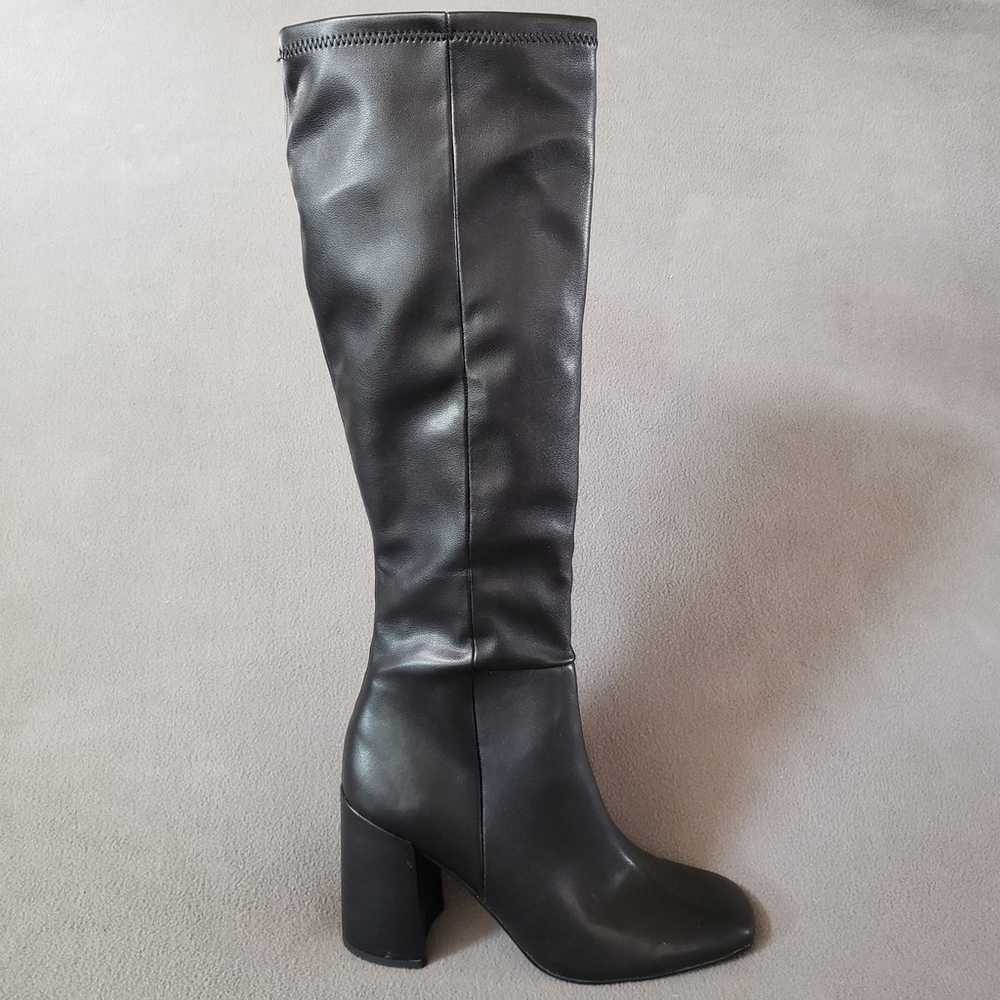 Steve Madden Lizah Boots Block Heel Size 7.5 Squa… - image 5