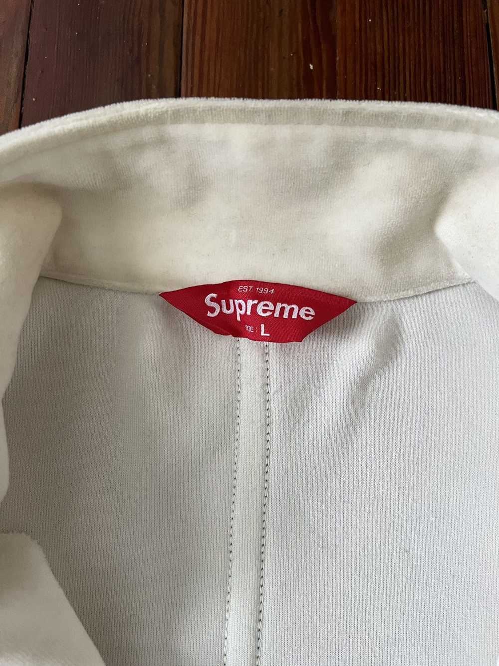 Supreme Supreme Grid Taping Velour Jacket - image 3