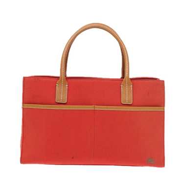 Burberry Orange Canvas Handbag (Pre-Owned) - image 1