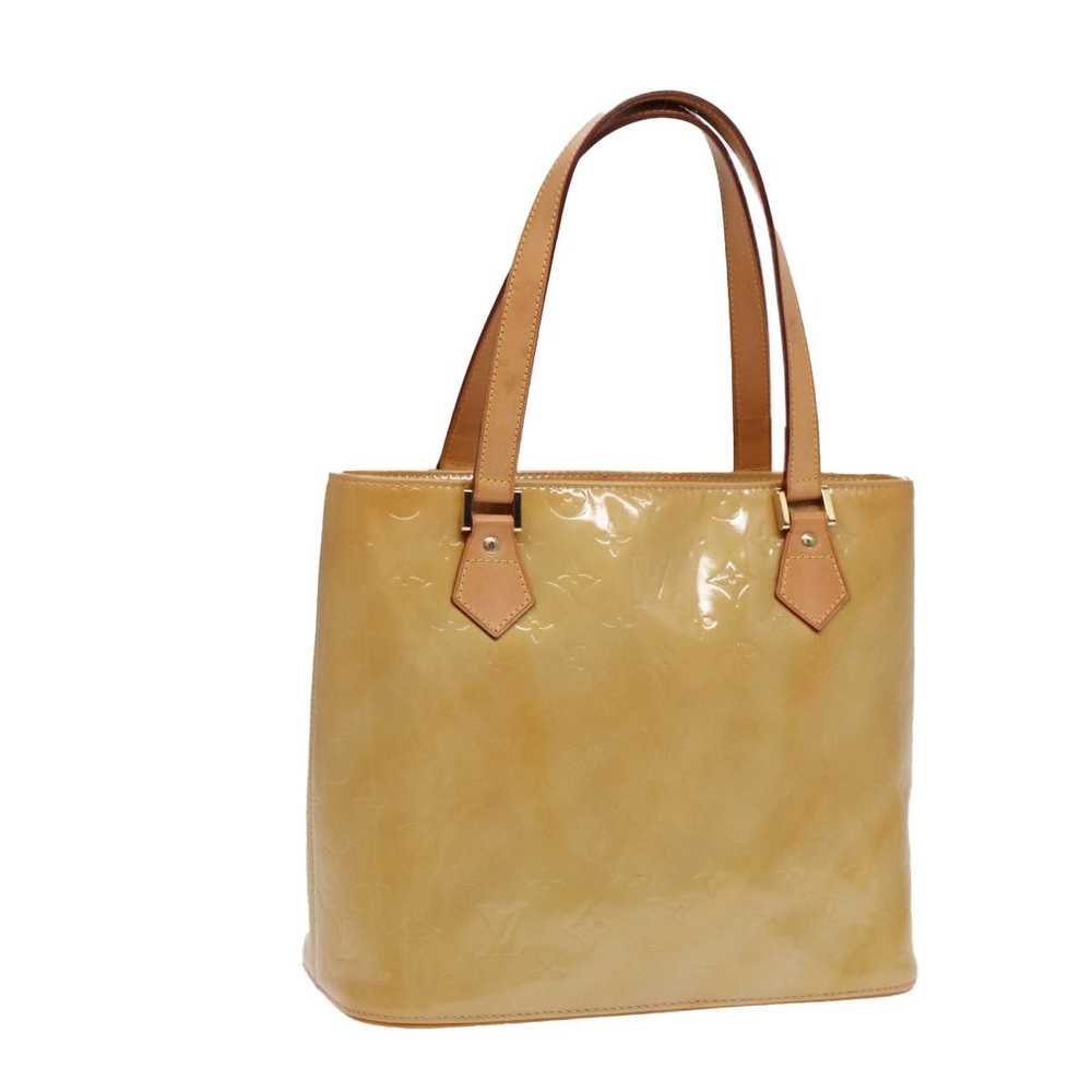 Louis Vuitton Houston Beige Patent Leather Handba… - image 2