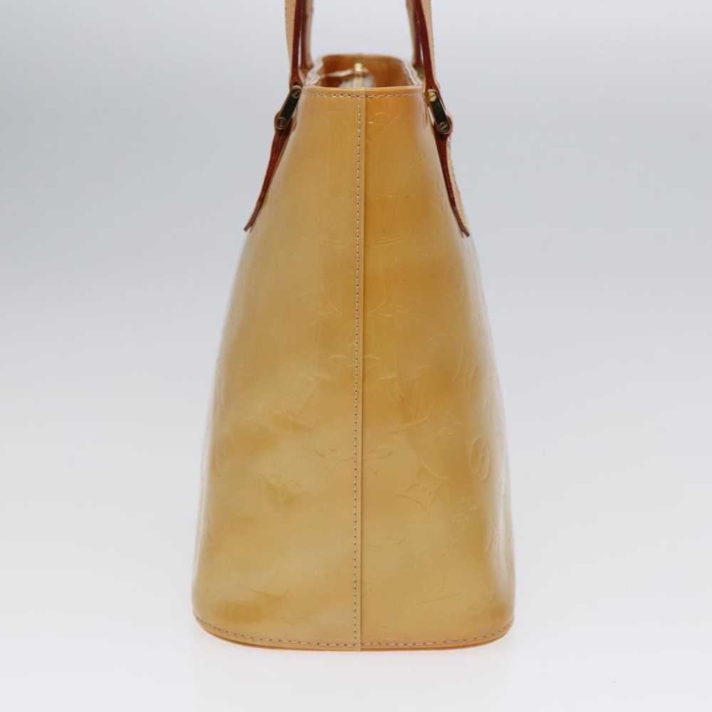 Louis Vuitton Houston Beige Patent Leather Handba… - image 3