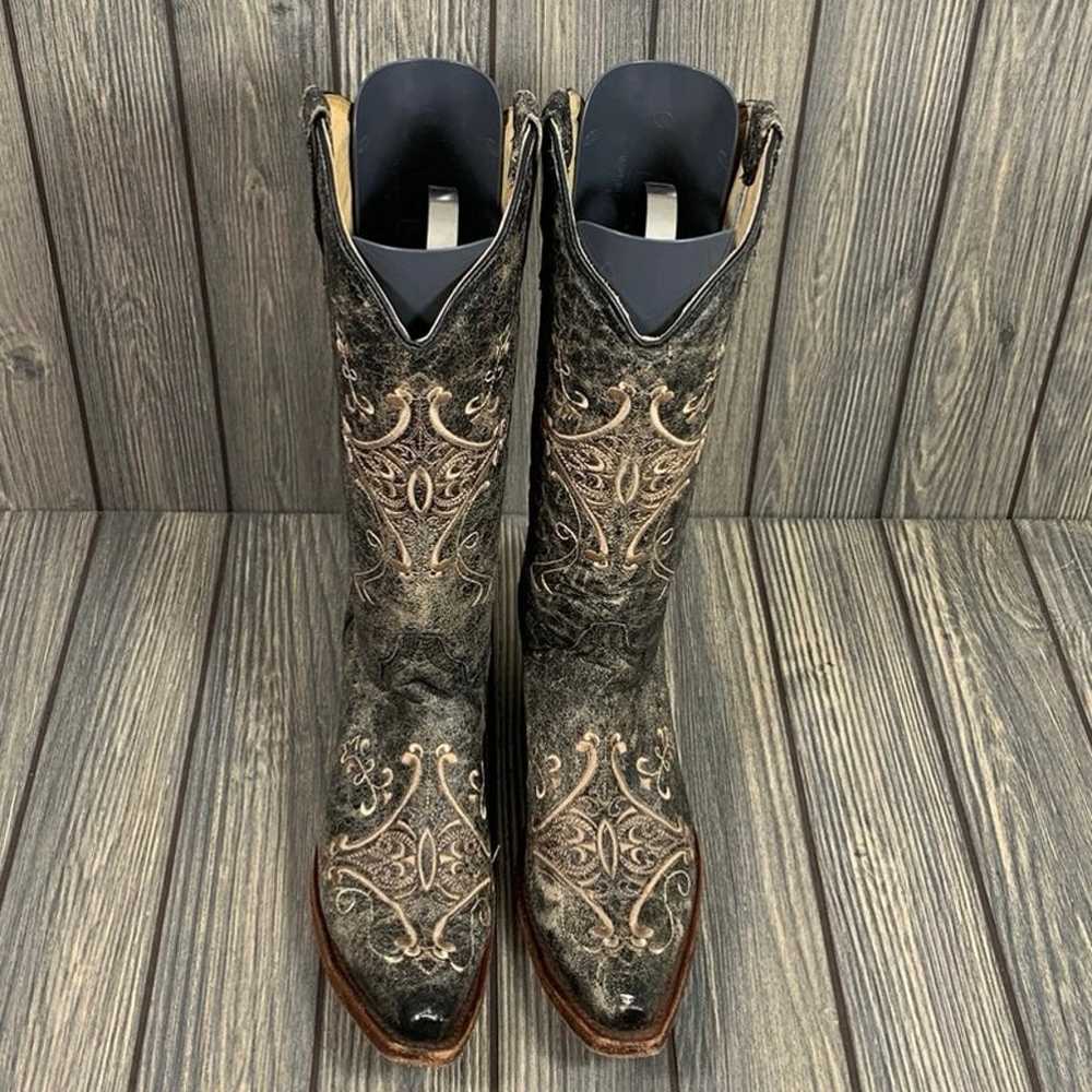 Circle G Corral Women Western Cowgirl Boots Distr… - image 3