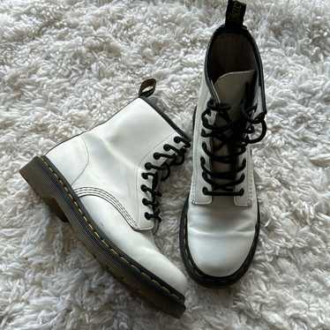 Dr. Martens White Boots