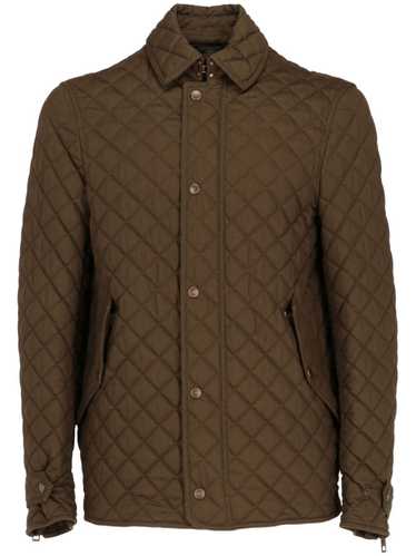 Burberry Pre-Owned 2010s diamond-quilted jacket - 