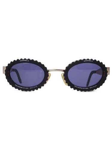 CHANEL Pre-Owned 1990-2000 oval-frame sunglasses -