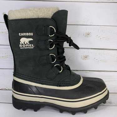 Sorel Caribou Winter Snow Boot Women Size 6.5 Insu