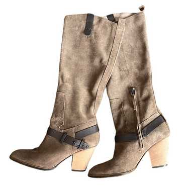 Dolce Vita Hawthorne Western Tall Suede Boot