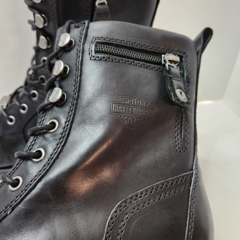 Harley Davidson Keeler black boot womens 9.5 - image 3