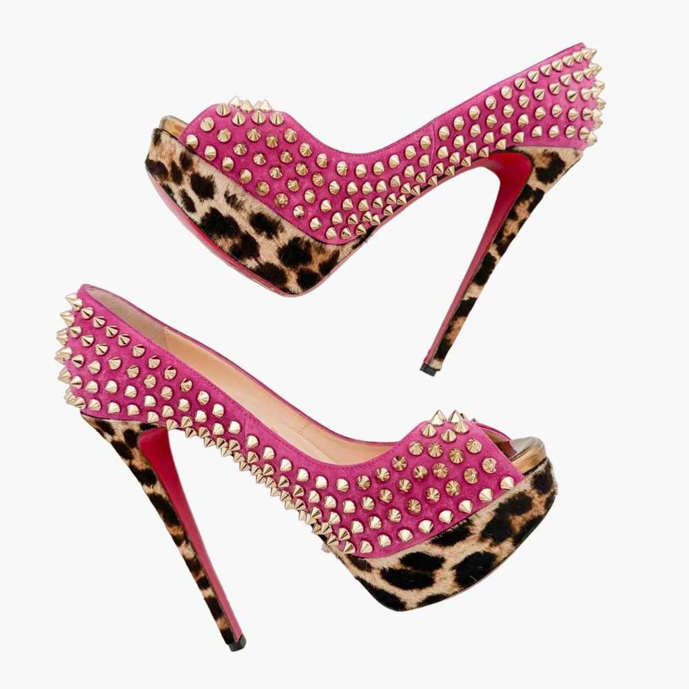 Christian Louboutin Lady Peep heels - image 10