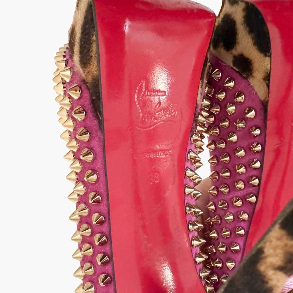 Christian Louboutin Lady Peep heels - image 11