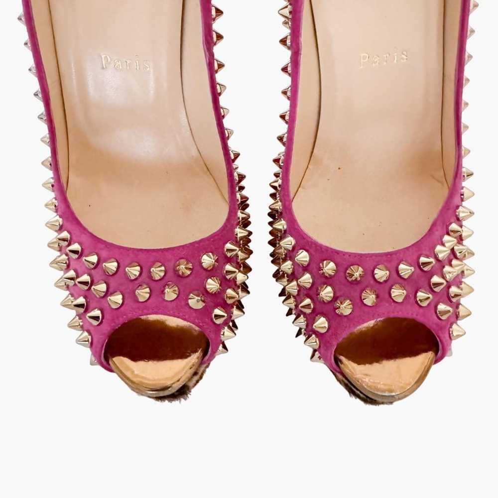 Christian Louboutin Lady Peep heels - image 4