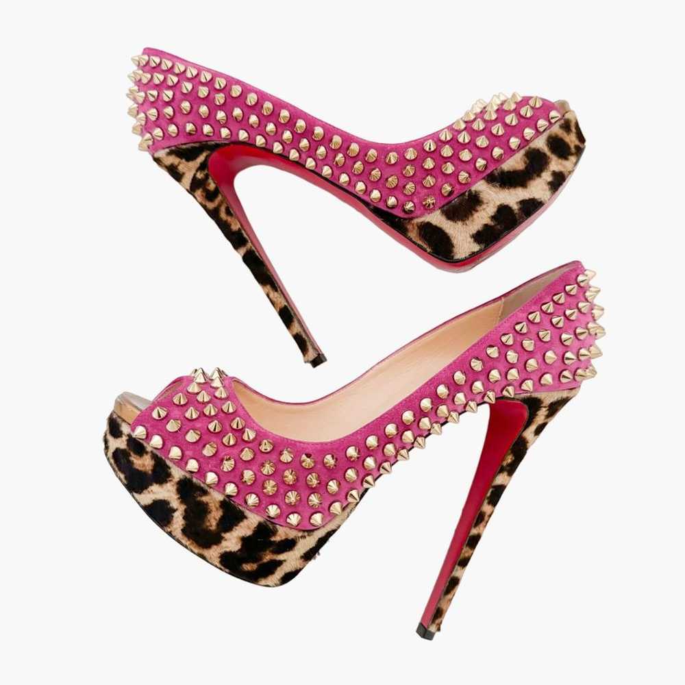 Christian Louboutin Lady Peep heels - image 9