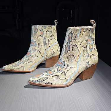 Matisse Elevation Multi-Colored Snakeskin Embosse… - image 1