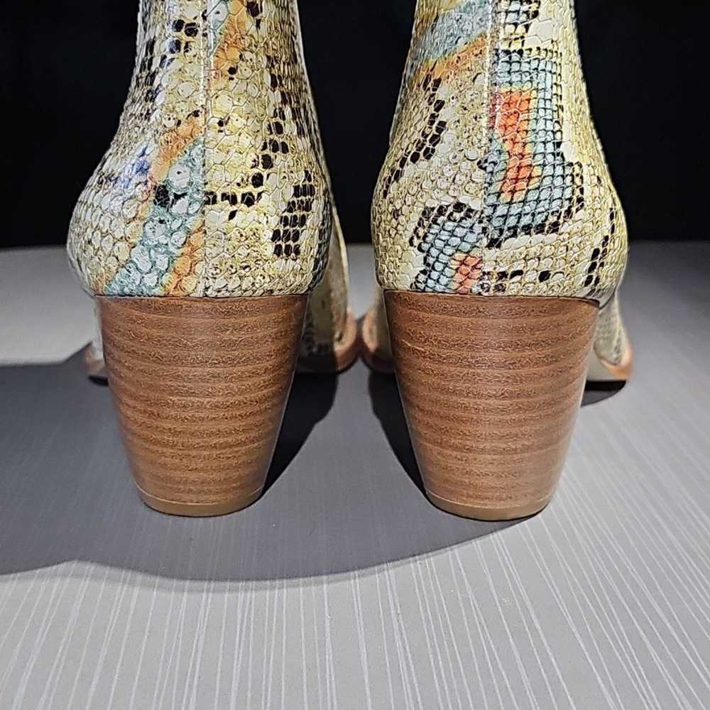 Matisse Elevation Multi-Colored Snakeskin Embosse… - image 6