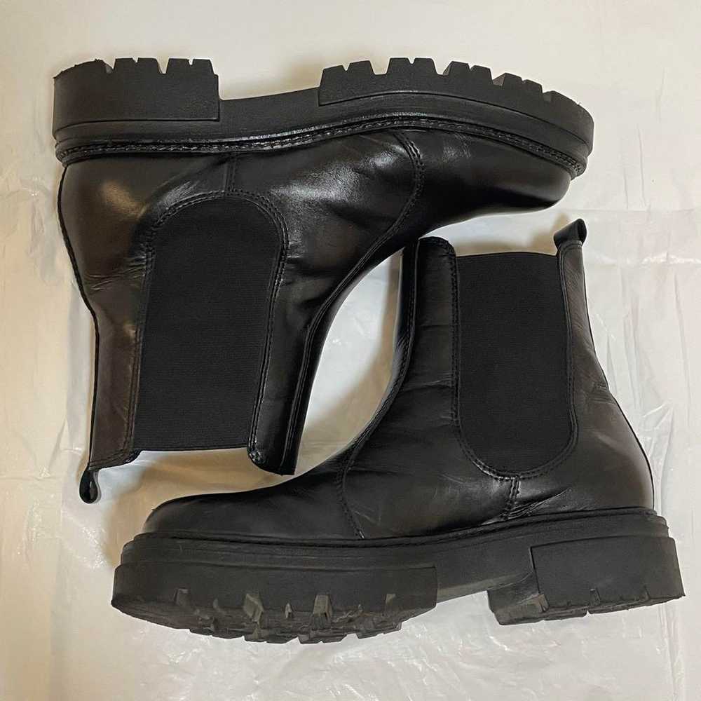 23.5 ENESS Enes Side Gore Boots Black Italy - image 3