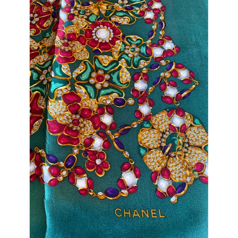 Chanel Silk scarf - image 5