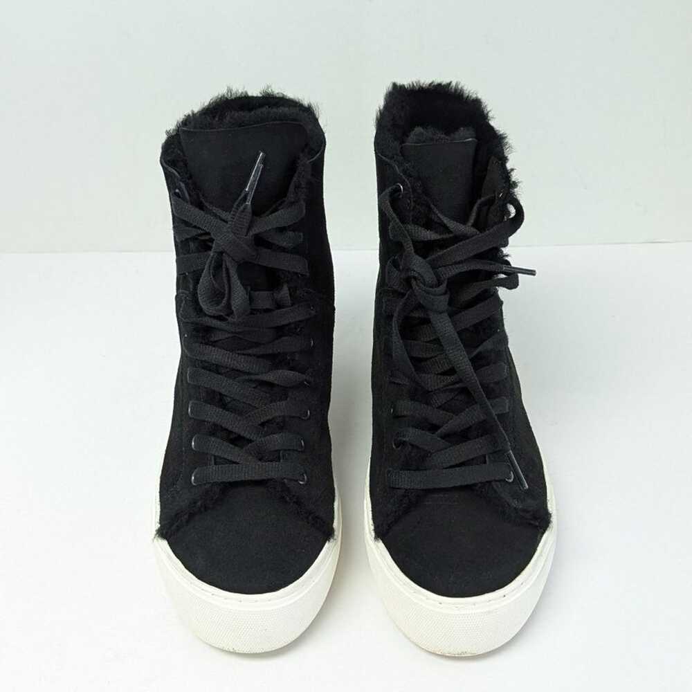 UGG Beven Winter Boots, Black Suede, Women's 8.5 - image 3