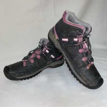 KEEN Boots Women's 5 Targhee Black Waterproof Hik… - image 1