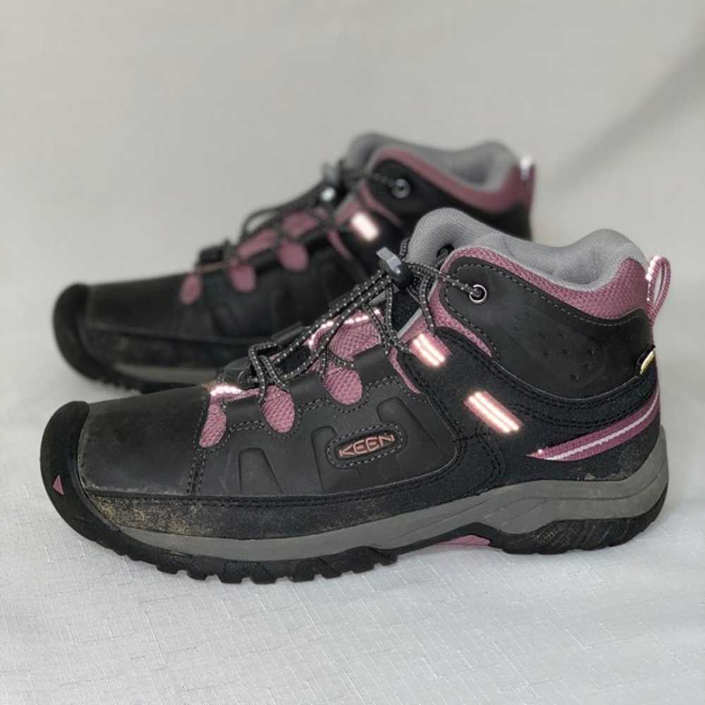 KEEN Boots Women's 5 Targhee Black Waterproof Hik… - image 2