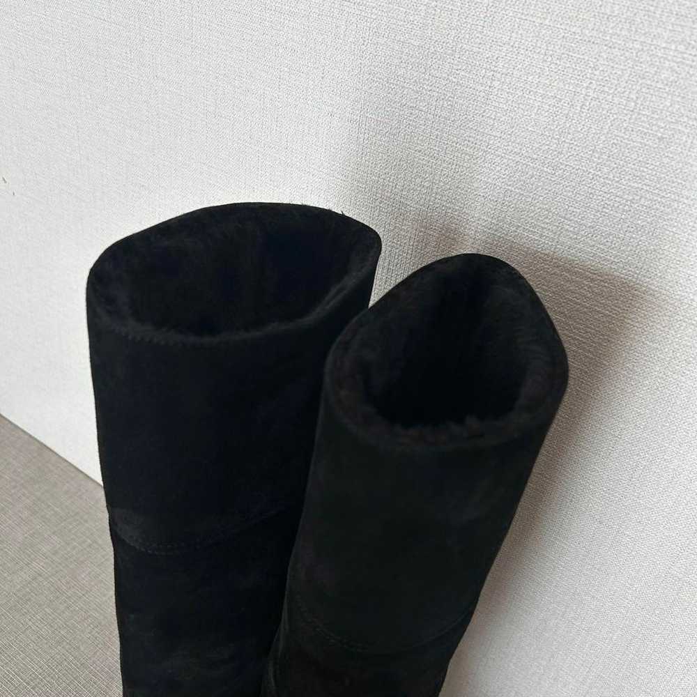 Lanvin Collection 2WAY In-heel Long Boots Black I… - image 11