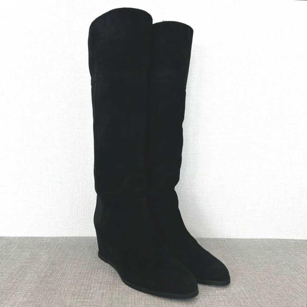 Lanvin Collection 2WAY In-heel Long Boots Black I… - image 3