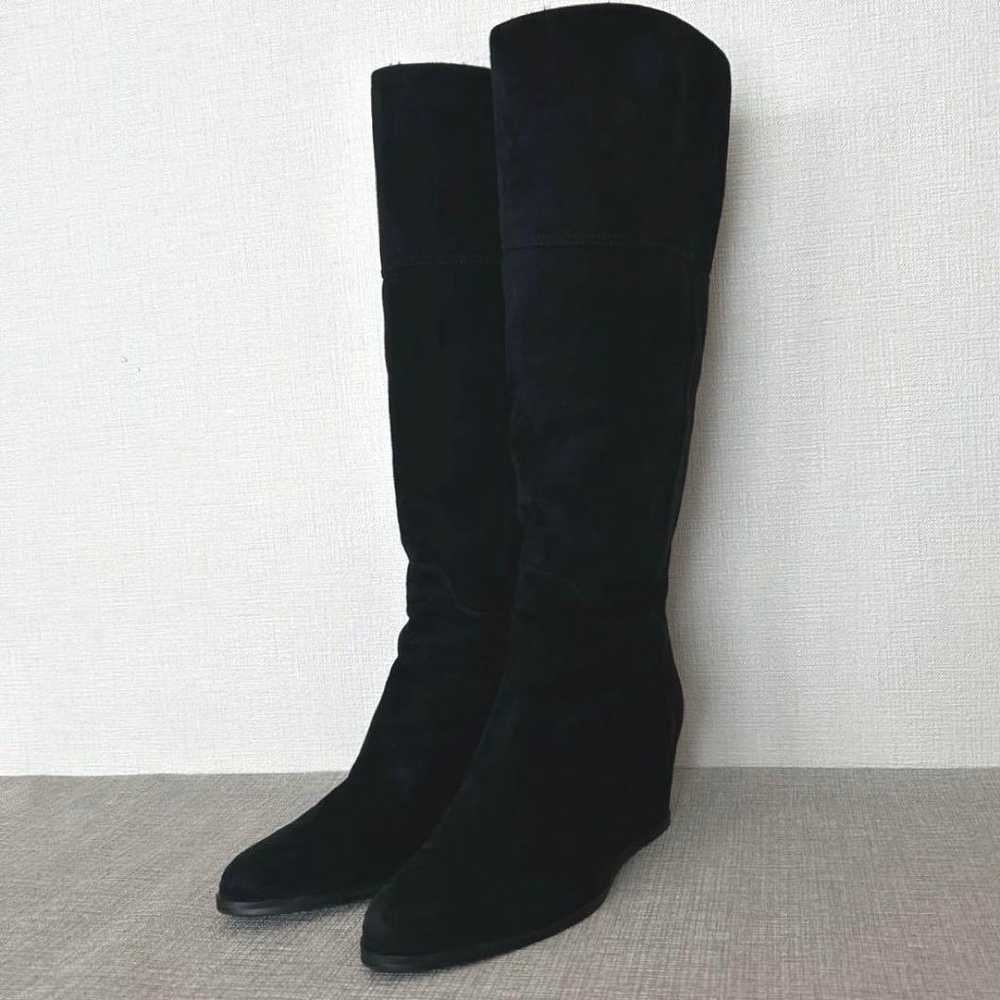 Lanvin Collection 2WAY In-heel Long Boots Black I… - image 5