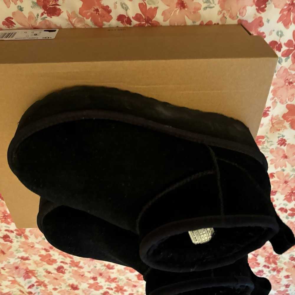 UGG Australia Black Suede Boots - image 1