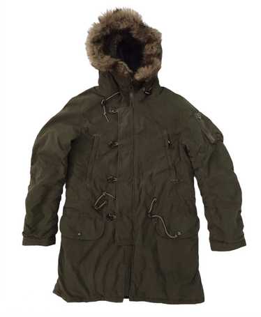 John Bull Johnbull Parka Khaki Jacket Hooded - image 1