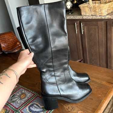 Seychelles black knee high element boots