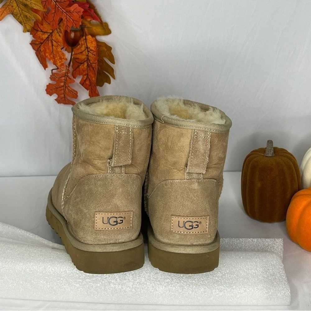 UGG Classic Mini II Brown Boot, Size 10 - image 8