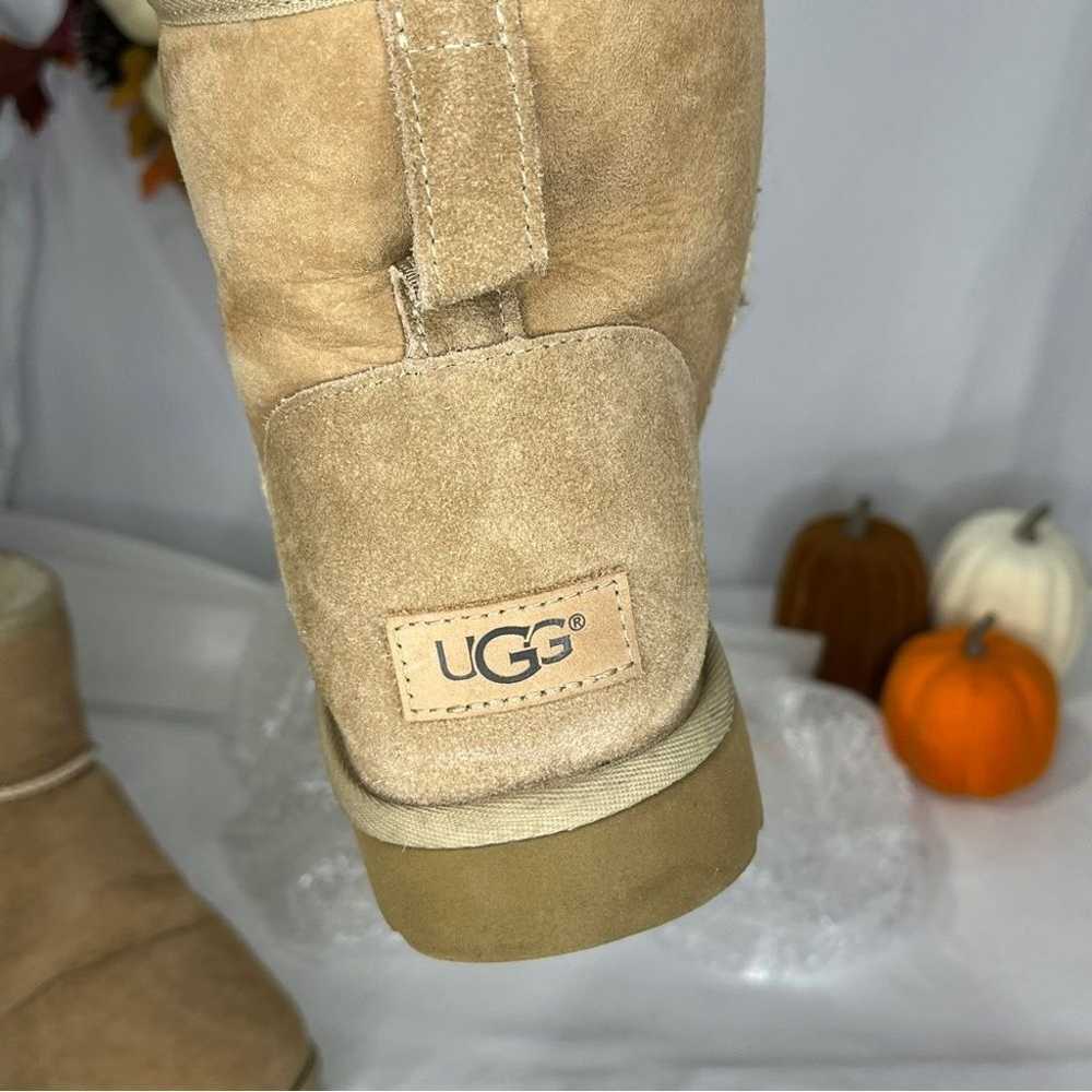 UGG Classic Mini II Brown Boot, Size 10 - image 9