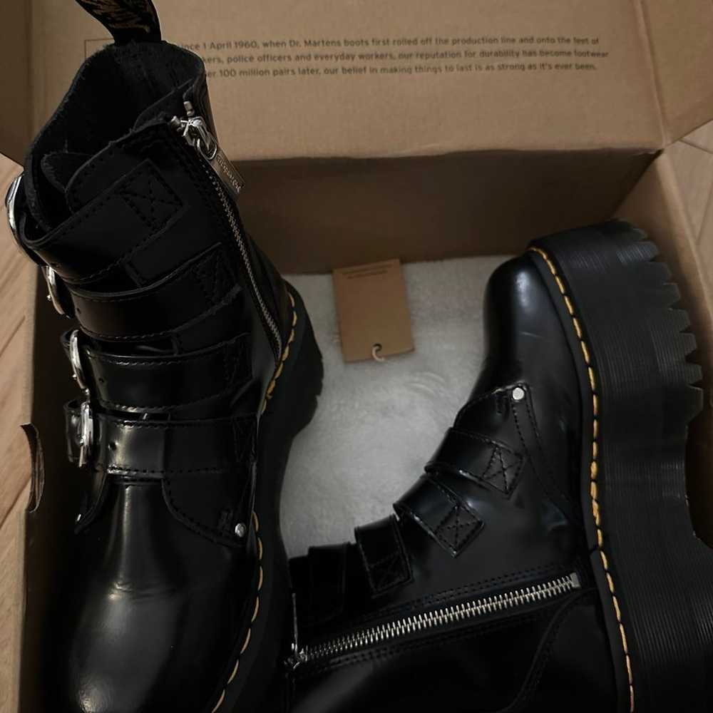 Dr. Martens Jadon Max Hardware Leather Platform B… - image 5