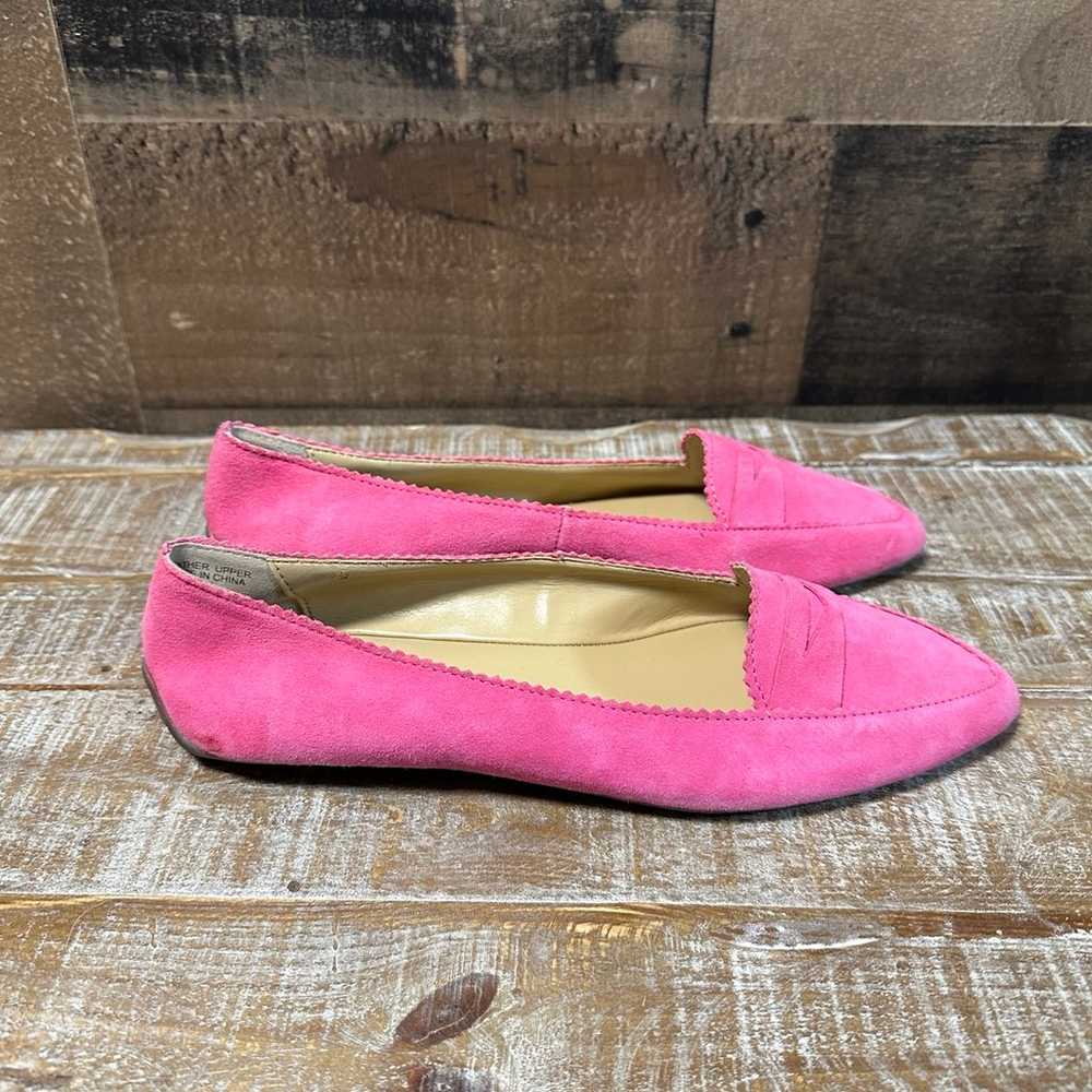 TALBOTS Women’s Pink Francesca Keeper Suede Drivi… - image 3