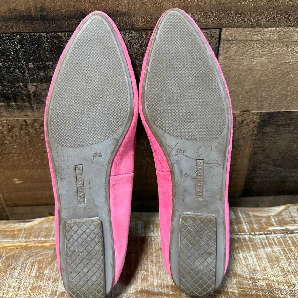 TALBOTS Women’s Pink Francesca Keeper Suede Drivi… - image 8