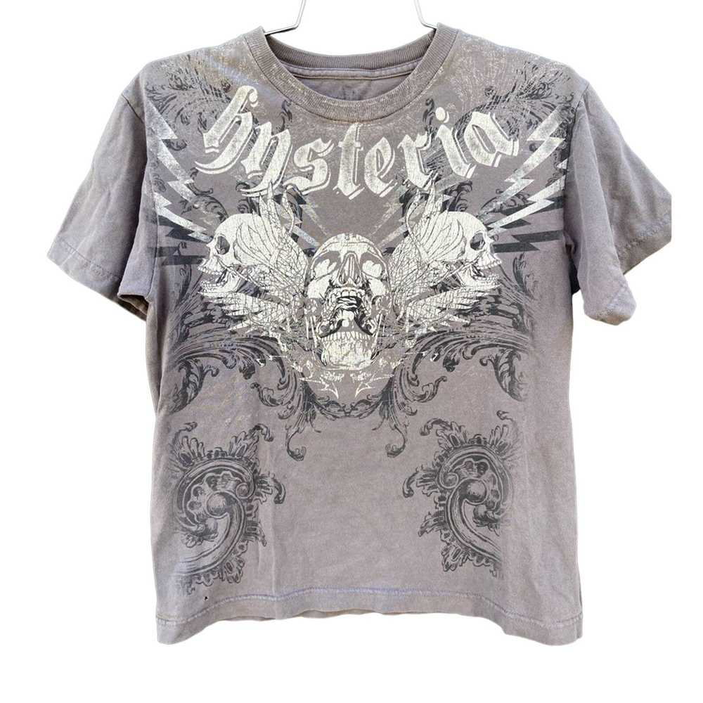 Vintage VTG Hysteria t-shirt— Affliction-esque - image 1