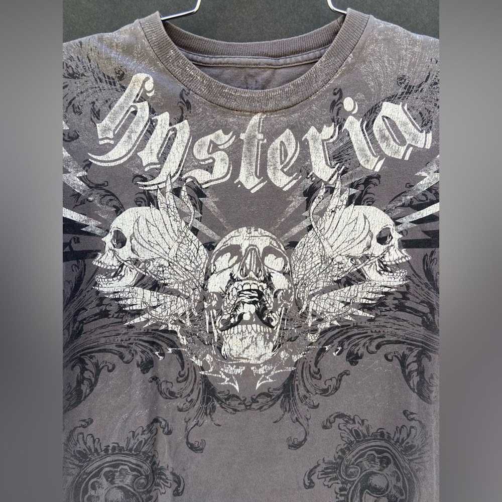 Vintage VTG Hysteria t-shirt— Affliction-esque - image 5