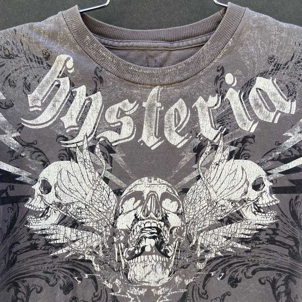 Vintage VTG Hysteria t-shirt— Affliction-esque - image 7