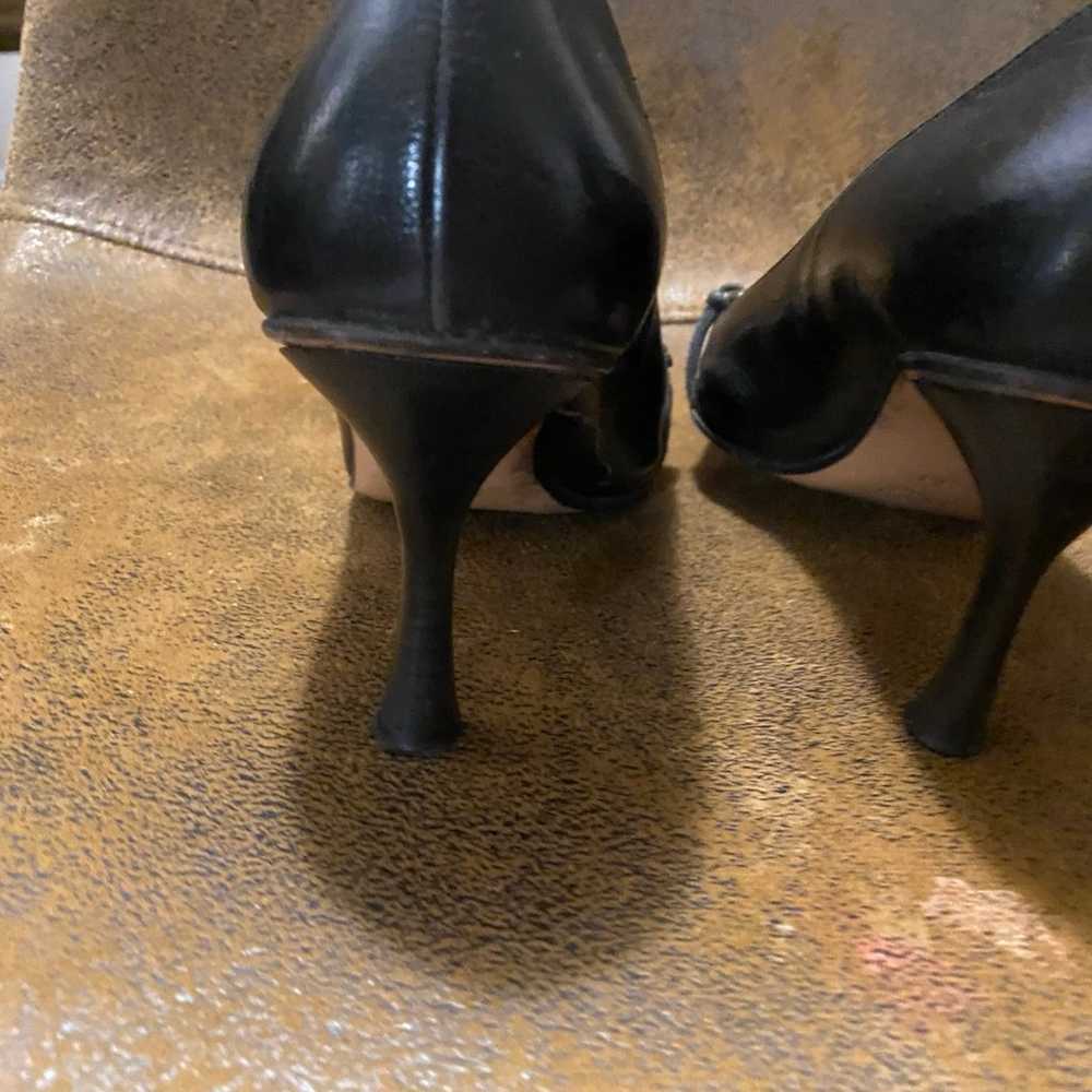 Vintage Gucci Pumps Black Size 8 - image 3