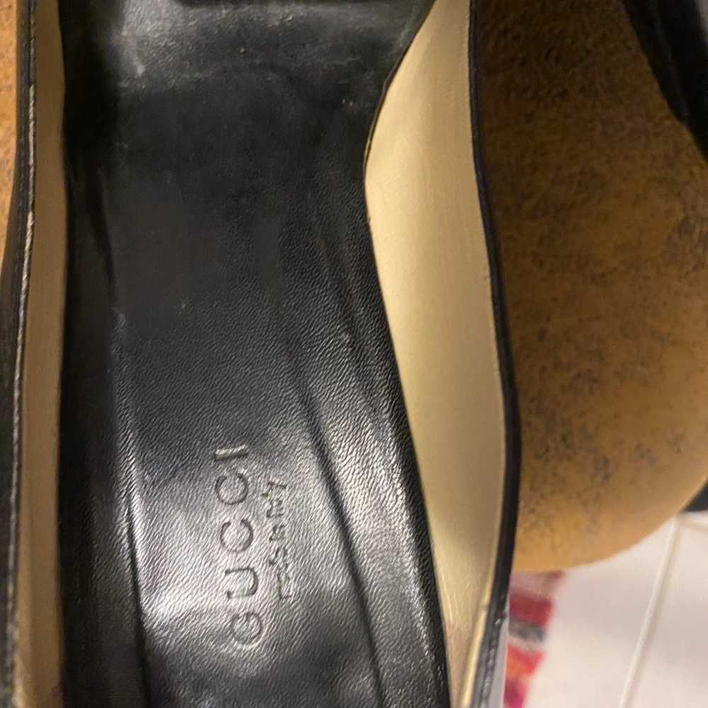 Vintage Gucci Pumps Black Size 8 - image 5