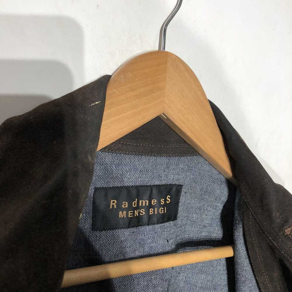 Japanese Brand × Leather Jacket Radmess Men's BIG… - image 12