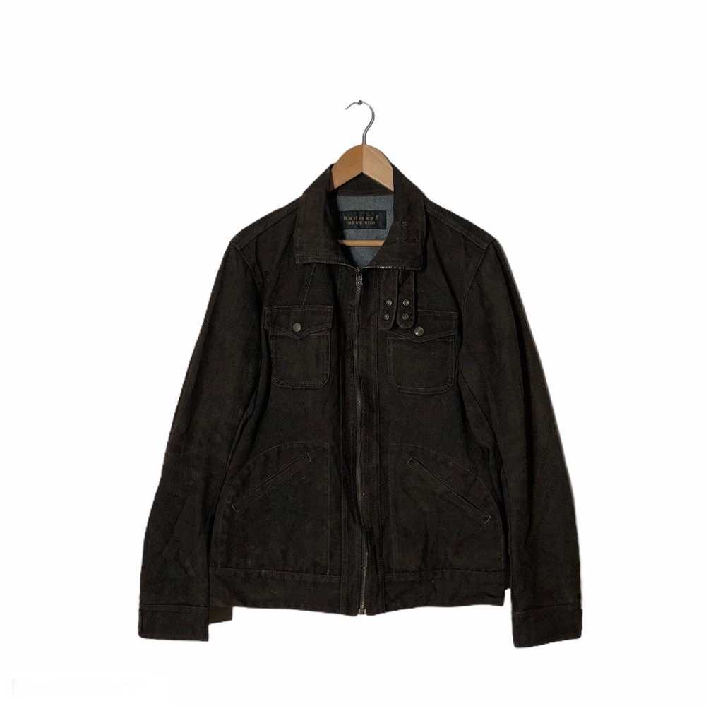 Japanese Brand × Leather Jacket Radmess Men's BIG… - image 1