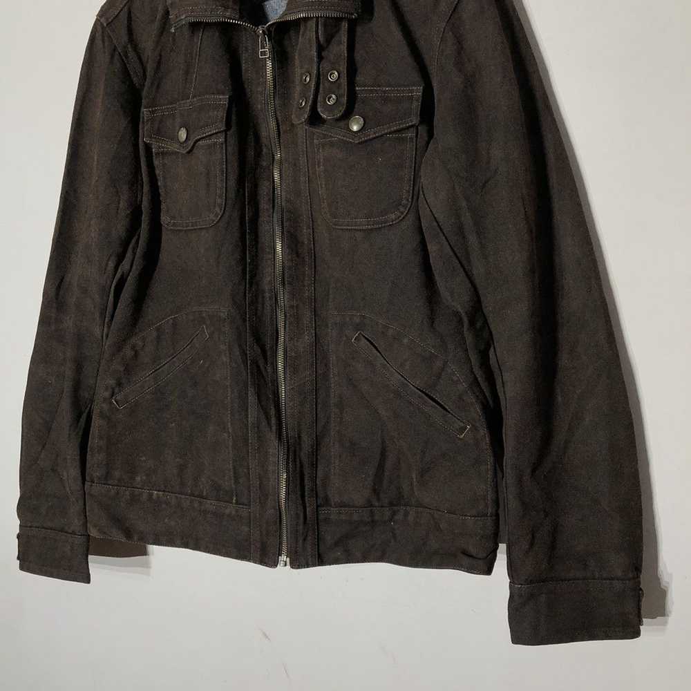 Japanese Brand × Leather Jacket Radmess Men's BIG… - image 4