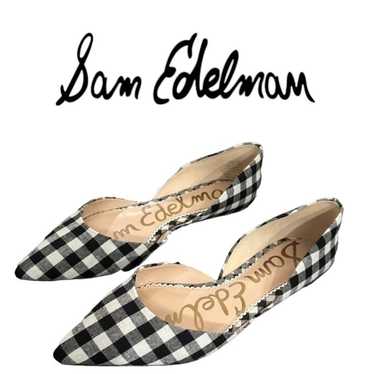 Sam Edelman Rodney Pointy Toe Gingham Print d'Orsa