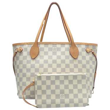 Louis Vuitton Neverfull leather handbag