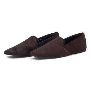 CLARKS Pure Slip Burgundy Slip Interest Hair Leath