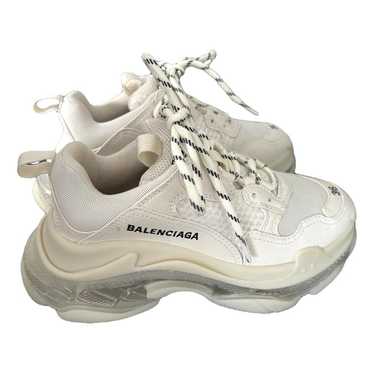 Balenciaga Triple S cloth trainers - image 1